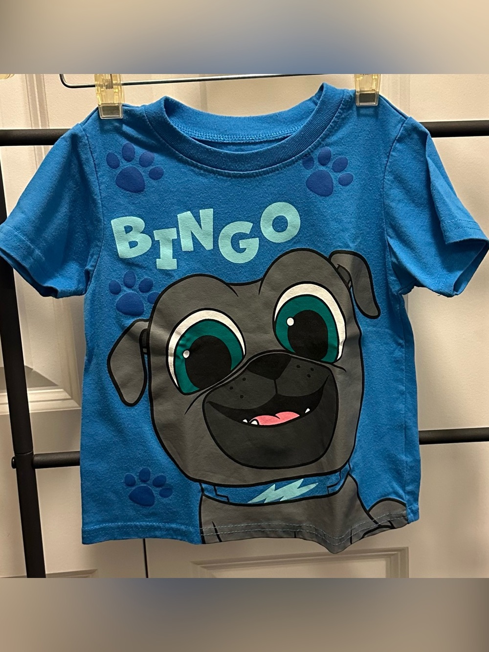 Bingo Blue Puppy Graphic Tee for Kids
